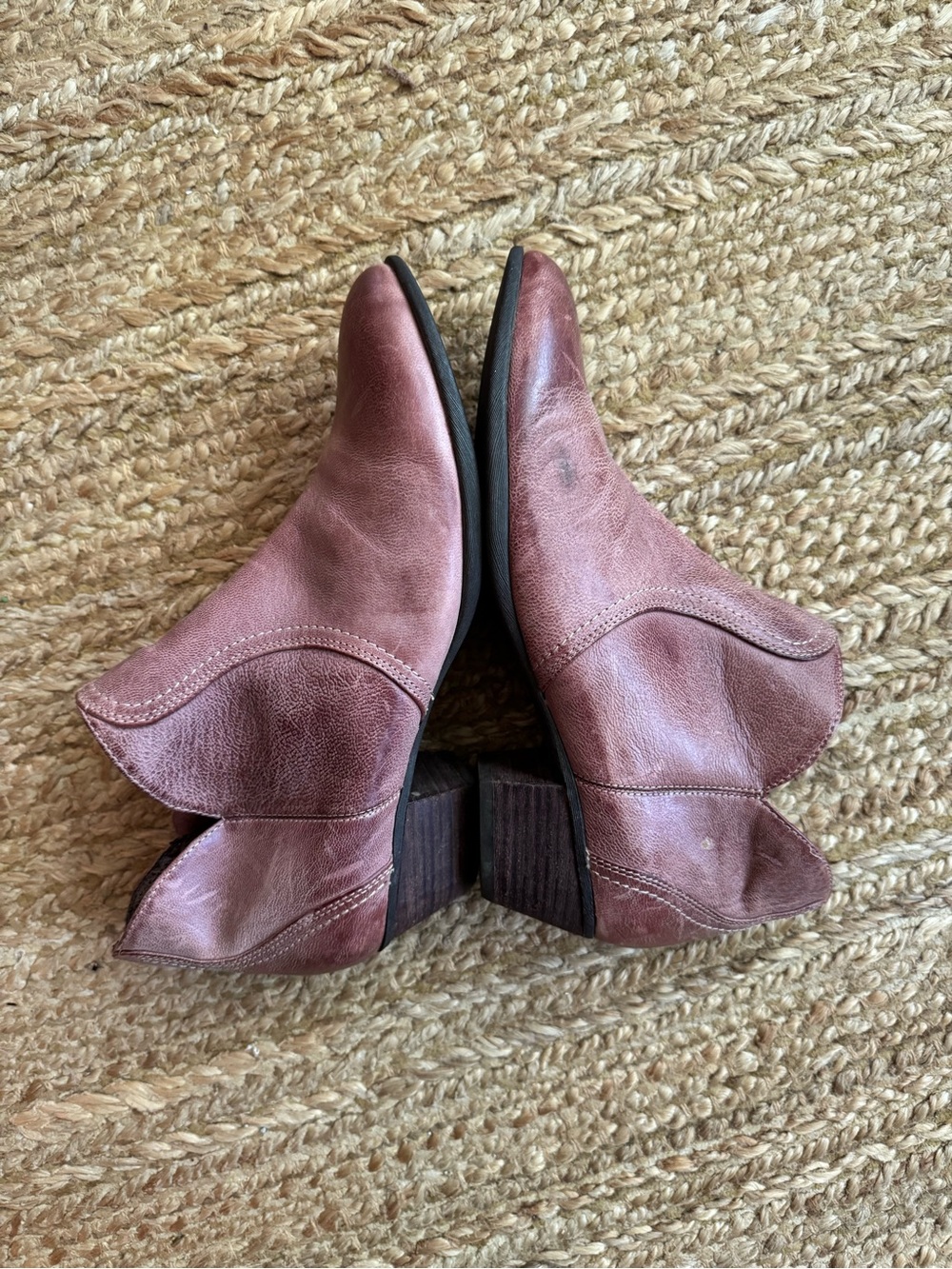 Women’s Ariat brown leather ankle boots - Picture 5 of 9